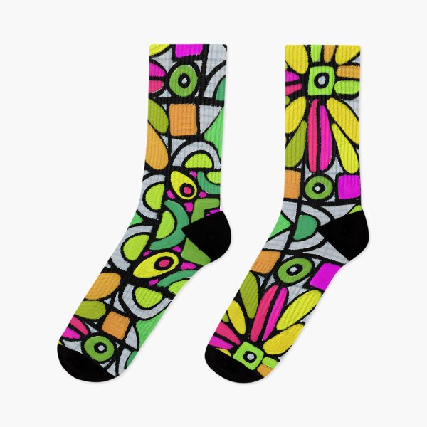 Item preview, Fluro GRIDOODLE designed and sold by bekki smith.