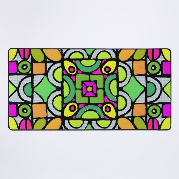 Item preview, Fluro GRIDOODLE designed and sold by bekki smith.