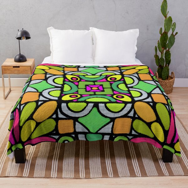 Item preview, Fluro GRIDOODLE designed and sold by bekki smith.