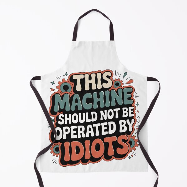 Item preview, Humorous Machine Warning designed and sold by jkrphoto.