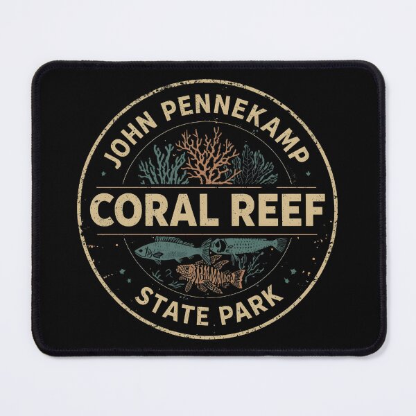 Item preview, John Pennekamp Coral Reef State Park - Florida  designed and sold by GoodOldVintage.
