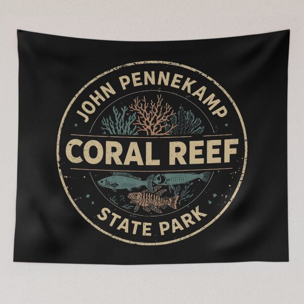 Item preview, John Pennekamp Coral Reef State Park - Florida  designed and sold by GoodOldVintage.