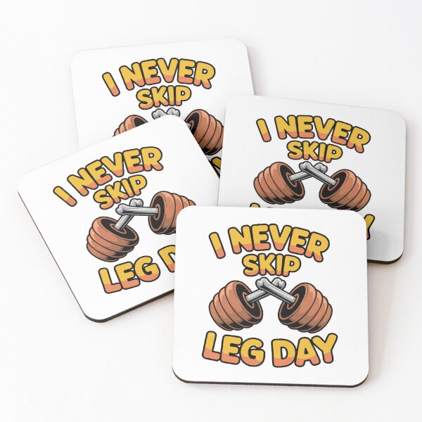 Item preview, I Never Skip Leg Day designed and sold by jkrphoto.