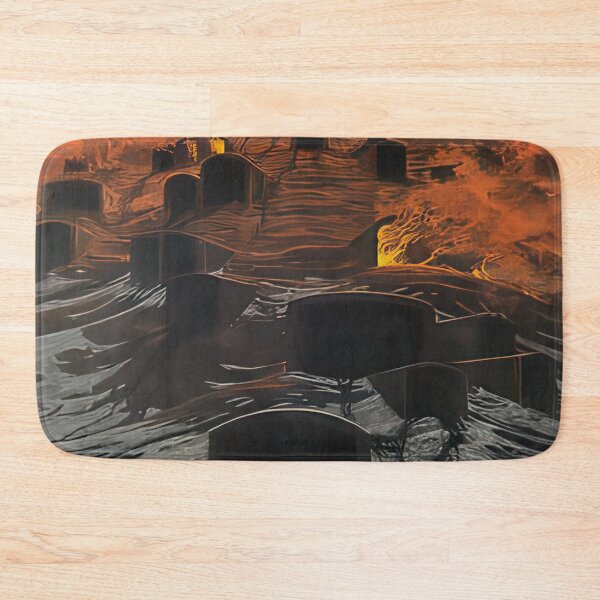 Item preview, Untitled Burning Mountain By Zdzislaw Beksinski designed and sold by DSGIJUF.