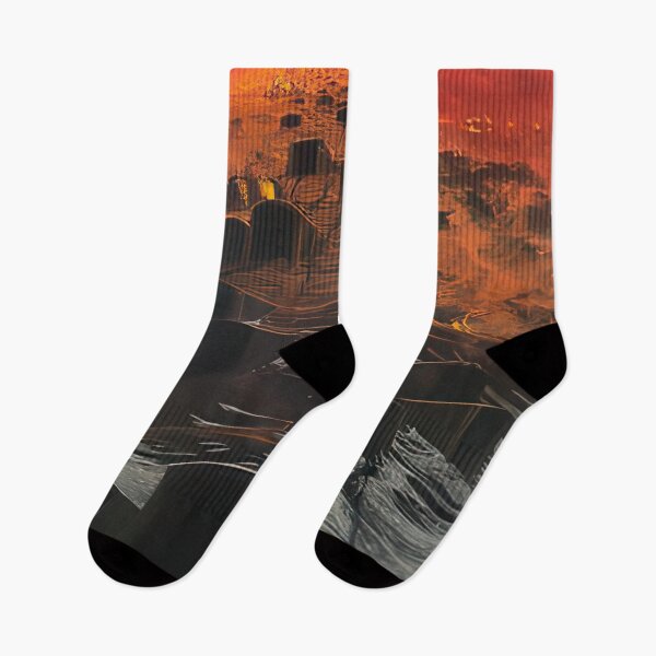 Item preview, Untitled Burning Mountain By Zdzislaw Beksinski designed and sold by DSGIJUF.