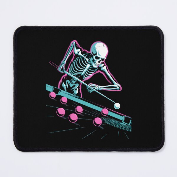 Item preview, Skeleton Playing Billiard Halloween Sport Pool designed and sold by Bandikonsalez.