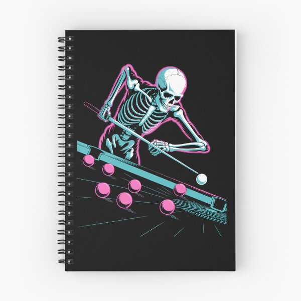 Item preview, Skeleton Playing Billiard Halloween Sport Pool designed and sold by Bandikonsalez.