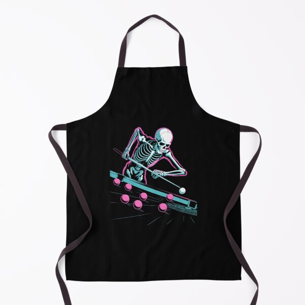 Item preview, Skeleton Playing Billiard Halloween Sport Pool designed and sold by Bandikonsalez.
