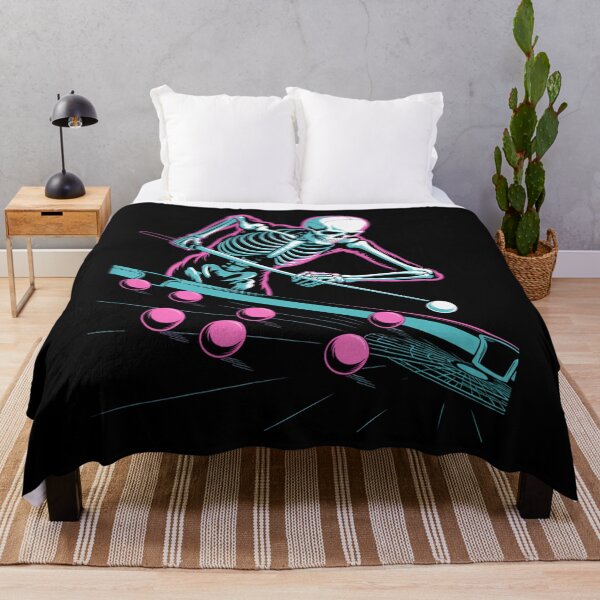 Item preview, Skeleton Playing Billiard Halloween Sport Pool designed and sold by Bandikonsalez.