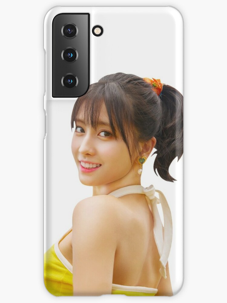 Twice Momo Cute Dance The Night Away Sticker Samsung Galaxy Phone Case For Sale By Kpoptokens Redbubble