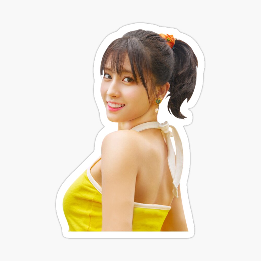 Twice Momo Cute Dance The Night Away Sticker Tote Bag For Sale By Kpoptokens Redbubble