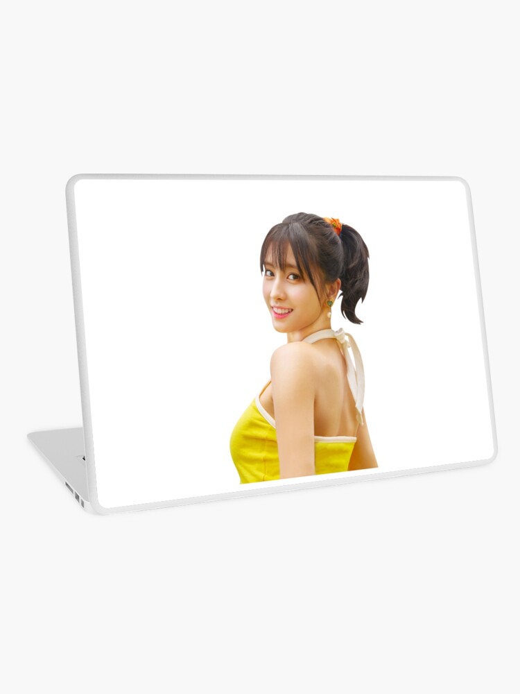Twice Momo Cute Dance The Night Away Sticker Laptop Skin For Sale By Kpoptokens Redbubble