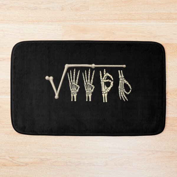 Item preview, Drip Square Root 4489 67 Meme Skeleton Hands designed and sold by Prints-by-Olaf.