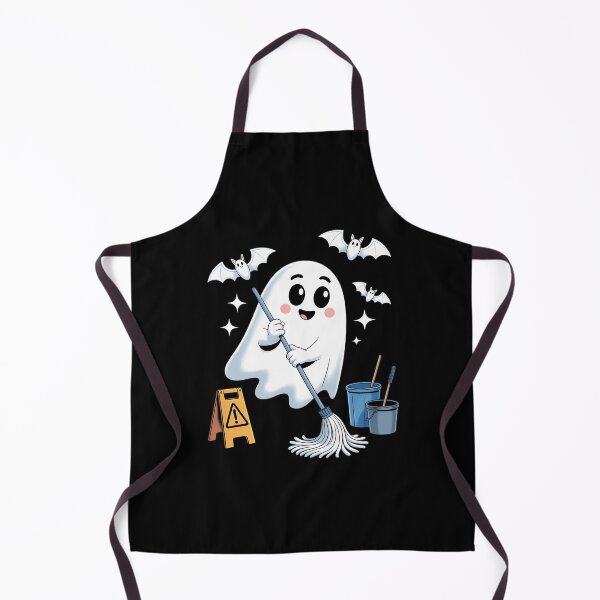 Item preview, School Custodian Janitor Ghost Halloween designed and sold by Formatage.