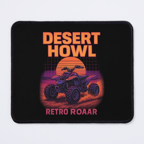 Item preview, Desert Howl – Retro Roar designed and sold by Tetianova.
