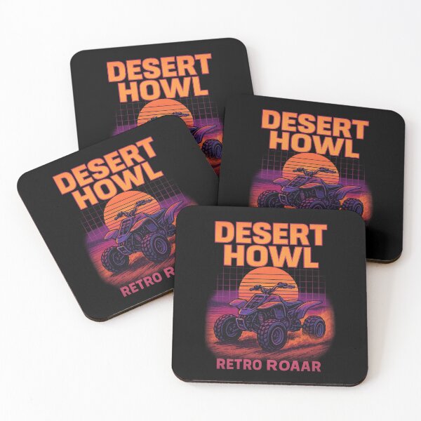 Item preview, Desert Howl – Retro Roar designed and sold by Tetianova.