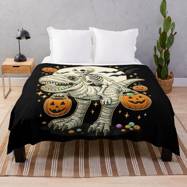 Item preview, Skeleton Riding Mummy Dinosaur T Rex Kids Boys Men Halloween designed and sold by Formatage.