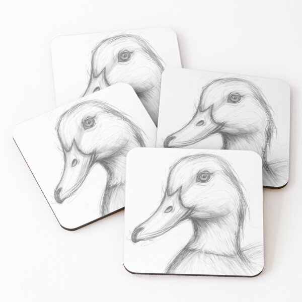 Item preview, Duck Pencil Sketch designed and sold by Leon Woods Pencil Art.