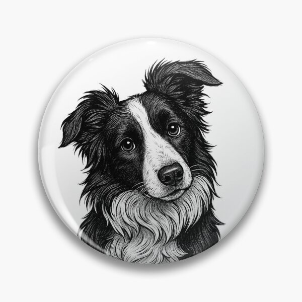 Item preview, Border Collie with Loving Eyes designed and sold by Krystals-Art.