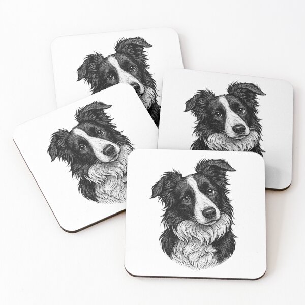 Item preview, Border Collie with Loving Eyes designed and sold by Krystals-Art.