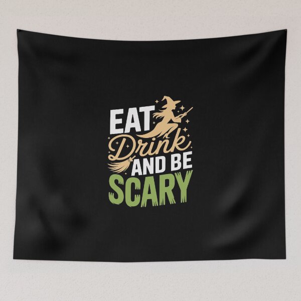 Item preview, Eat Drink and Be Scary designed and sold by jkrphoto.