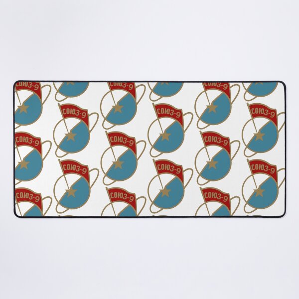 Item preview, Soyuz 9 Mission Patch Art | Soviet Space Program Emblem - Cosmonaut Andrian Nikolayev & Vitaly Sevastyanov, 1970 Space History Poster & Stickers designed and sold by RevolutionToday.
