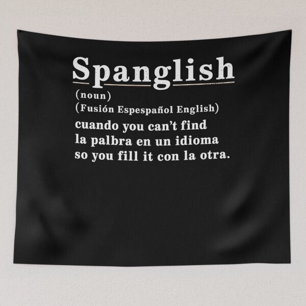 Item preview, Spanglish Definition Funny Spanish Teacher Bilingual Maestra designed and sold by Formatage.