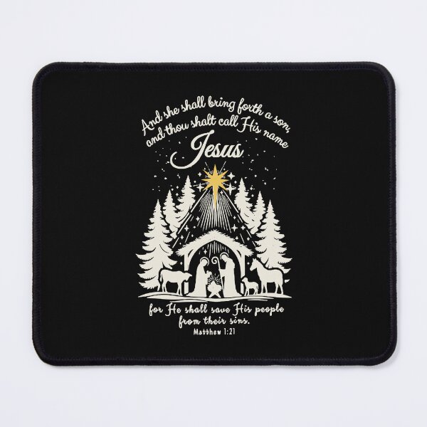 Item preview, Jesus Christian Christmas She Shall Bring designed and sold by bethanyrodgers6.
