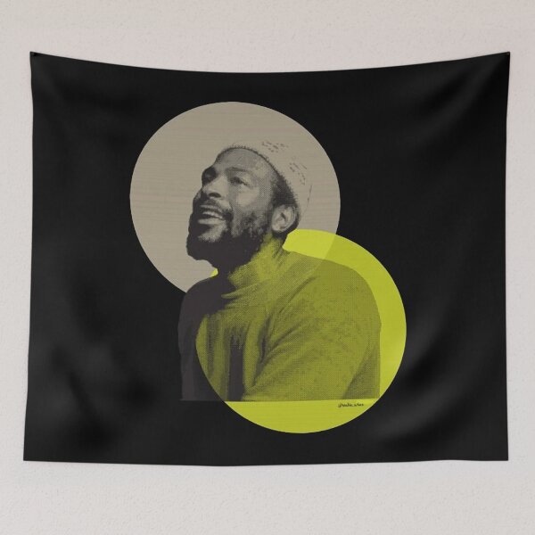 Item preview, Art - Marvin Gaye designed and sold by whitnikku.