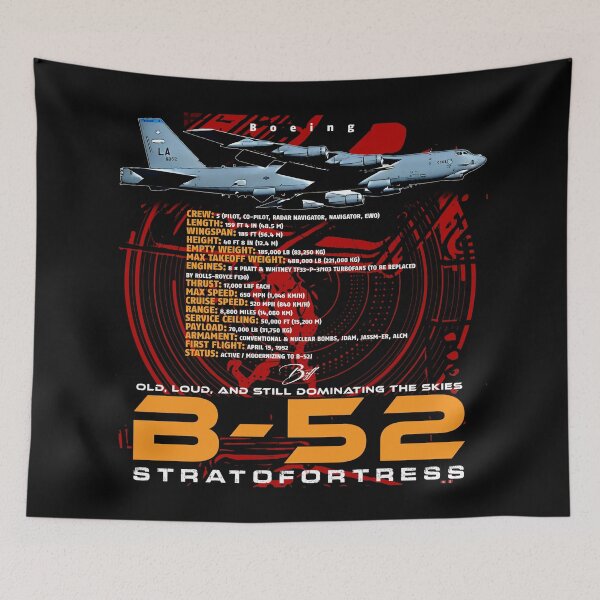 Item preview, Boeing B-52 Stratofortress – Legendary USAF Bomber designed and sold by Aerolovers.