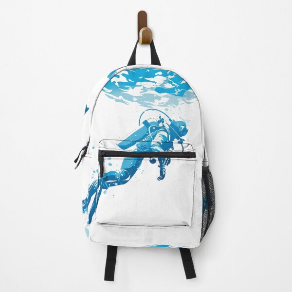 Item preview, Minimal Scuba Diver Silhouette – Modern Flat Vector Dive Design designed and sold by Windy-market.