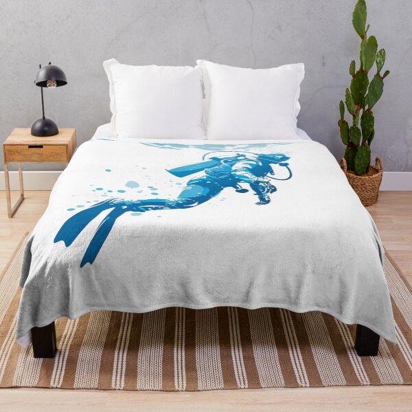 Item preview, Minimal Scuba Diver Silhouette – Modern Flat Vector Dive Design designed and sold by Windy-market.
