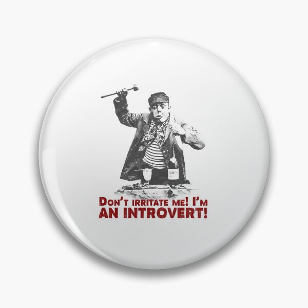 Item preview, The Inner Apache: Don't irritate me! I'm an introvert! designed and sold by FreiherrPK.