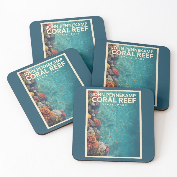 Item preview, John Pennekamp Coral Reef State Park - Florida  designed and sold by GoodOldVintage.