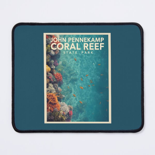 Item preview, John Pennekamp Coral Reef State Park - Florida designed and sold by GoodOldVintage.