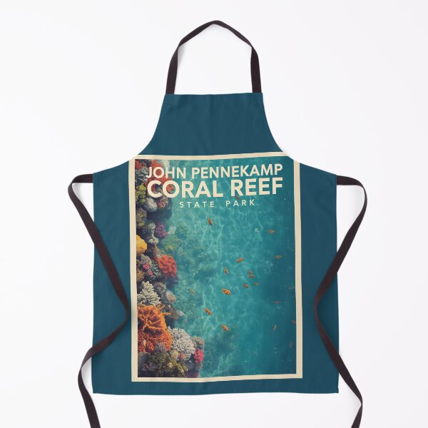 Item preview, John Pennekamp Coral Reef State Park - Florida designed and sold by GoodOldVintage.