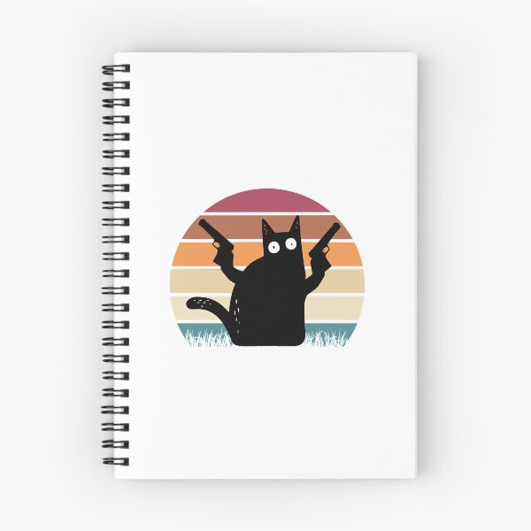 Item preview, Vintage Retro Black Cat Pew Pew Madafakas! funny cat pew pew madafakas designed and sold by ArianaContrer4.