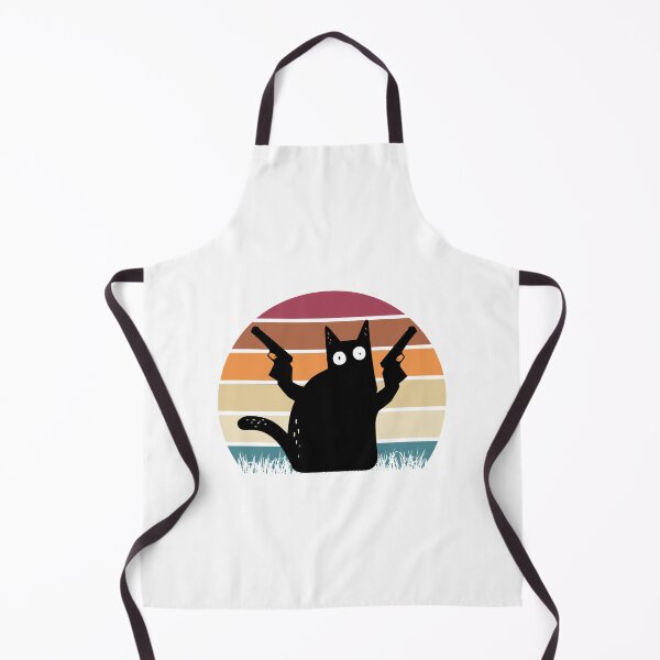 Item preview, Vintage Retro Black Cat Pew Pew Madafakas! funny cat pew pew madafakas designed and sold by ArianaContrer4.