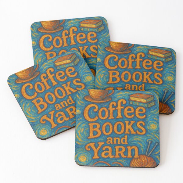 Item preview, Coffee books and yarn  designed and sold by Iail Ioa.