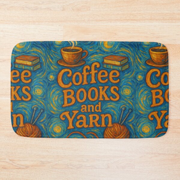 Item preview, Coffee books and yarn  designed and sold by Iail Ioa.