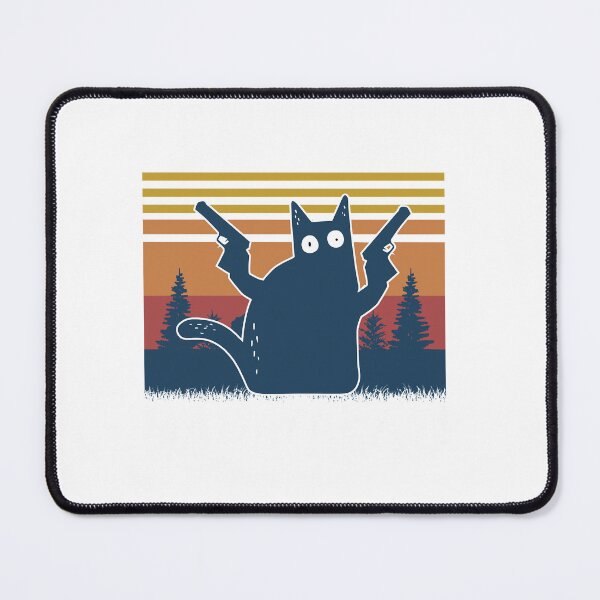 Item preview, Vintage Retro Black Cat Pew Pew Madafakas! Vintage Retro Funny cat pew pew madafakas designed and sold by ArianaContrer4.