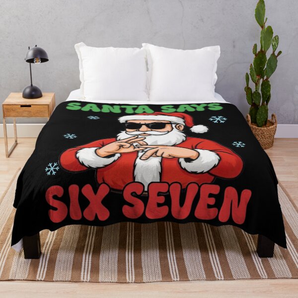 Item preview, 67 Santa Says Six Seven Meme designed and sold by gfwhdteaganwu.