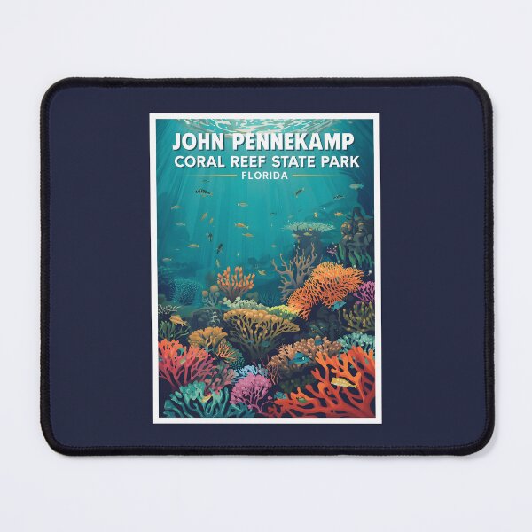 Item preview, John Pennekamp Coral Reef State Park - Florida  designed and sold by GoodOldVintage.