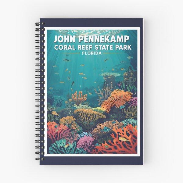 Item preview, John Pennekamp Coral Reef State Park - Florida  designed and sold by GoodOldVintage.
