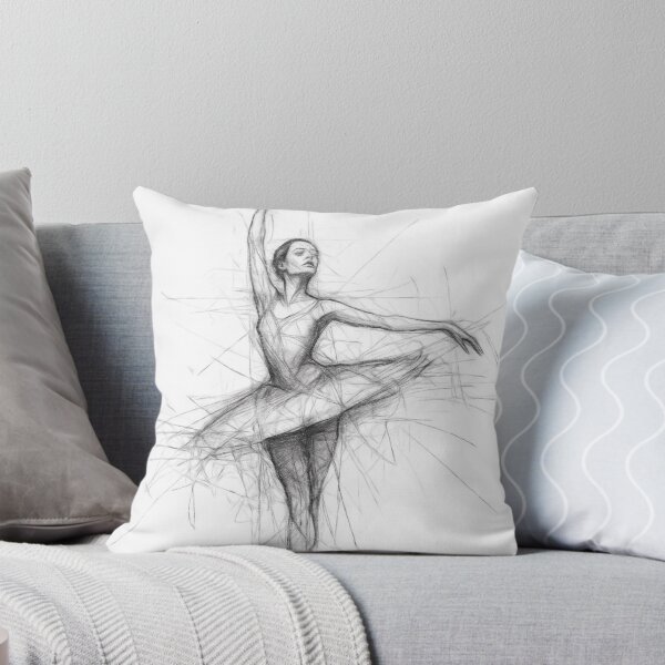 Item preview, Elegant Ballet Dancer designed and sold by Leon Woods Pencil Art.