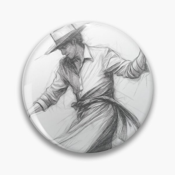 Item preview, Morris Dancer Sketch designed and sold by Leon Woods Pencil Art.