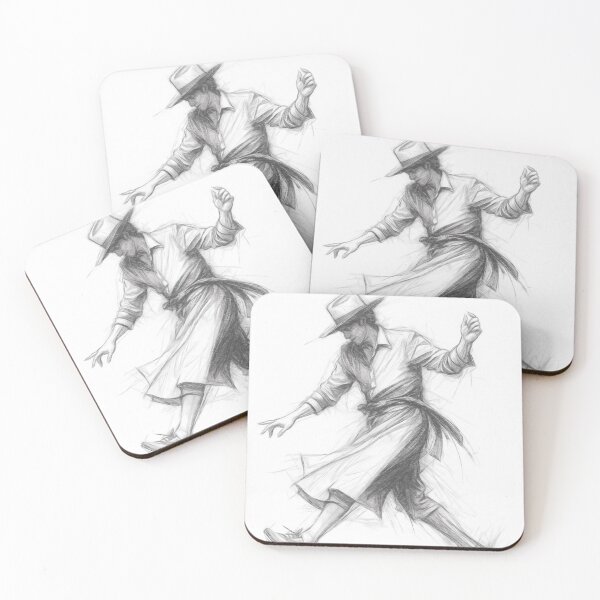 Item preview, Morris Dancer Sketch designed and sold by Leon Woods Pencil Art.