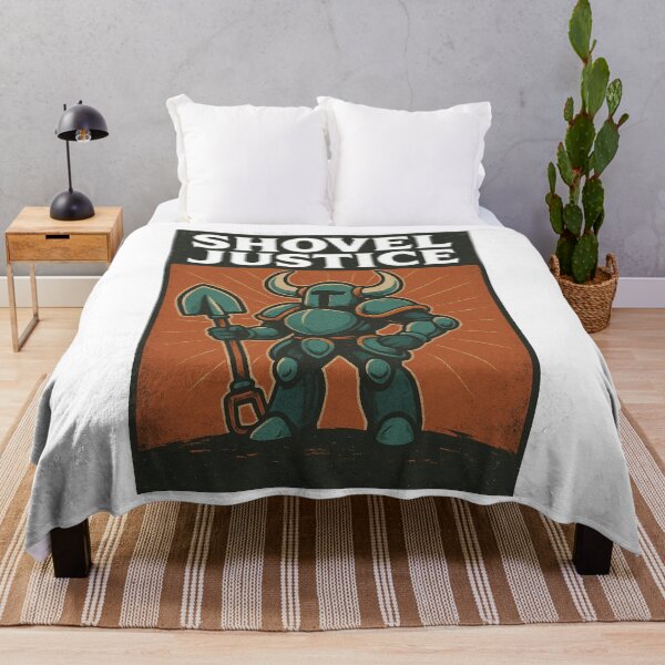 Item preview, Shovel Knight “Shovel Justice” | Vintage Retro Poster Design designed and sold by TheOne001.