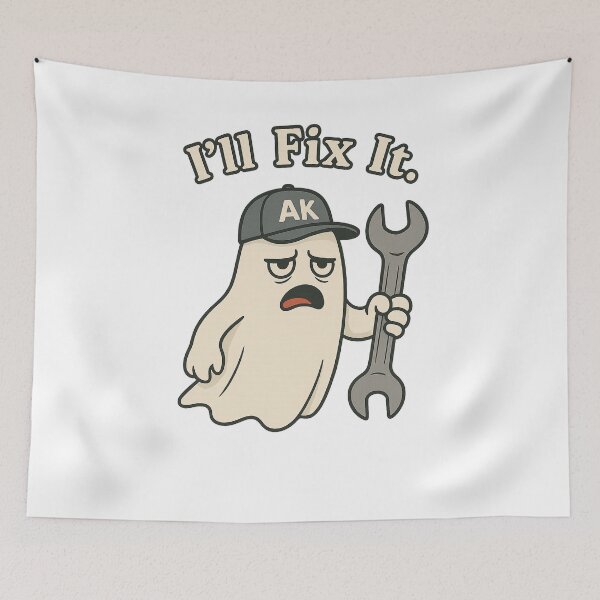 Item preview, AK Ghost Brand - Fix it  designed and sold by AKDeal.