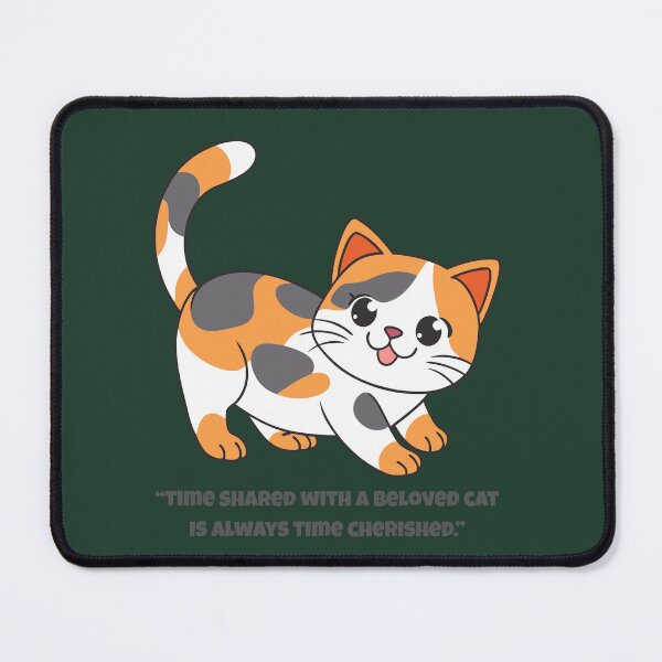 Item preview, Time Cherished with a Beloved Cat - Cute Calico Kitty Design designed and sold by SaadArtCo.